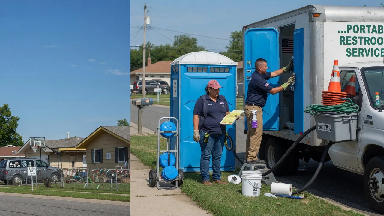 Porta Potty Rental in Robertsville, OH near me
